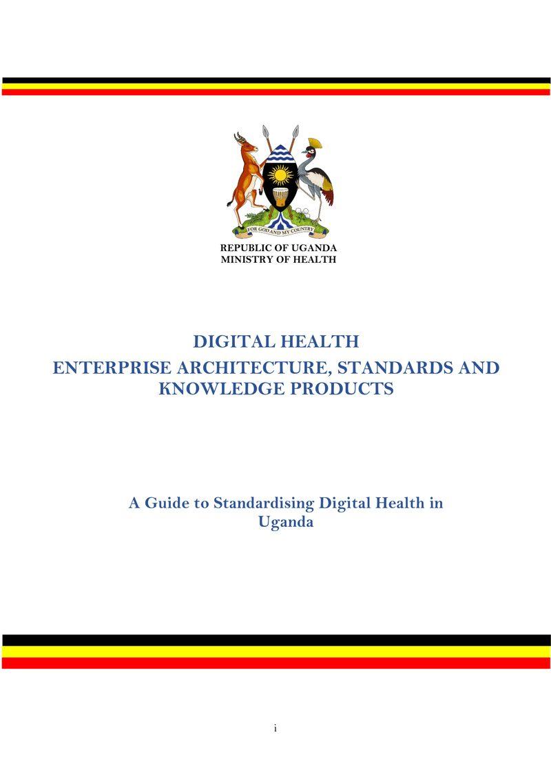 Digital Health Enterprise Architecture, Standards and Guidelines